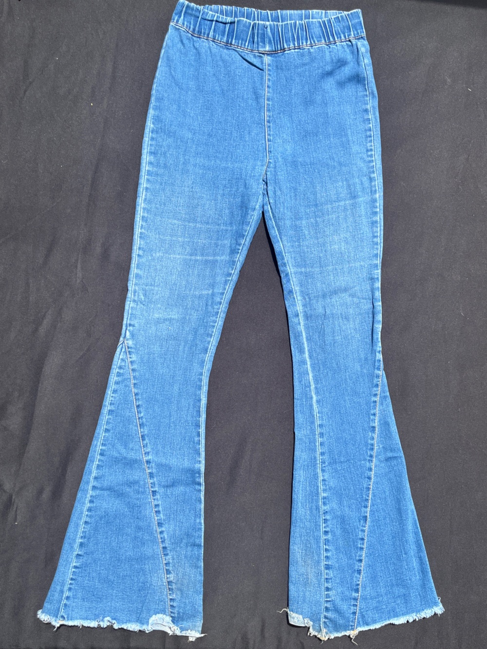 Blue Blush Women’s Medium Blue Flared Skinny Jeans